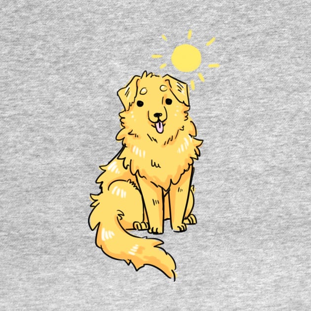 Doodle Golden by Dragon_doggo